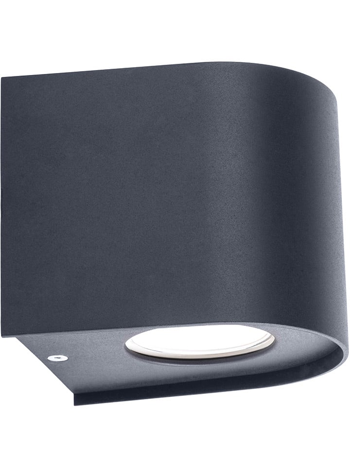 Ledbuitenwandlamp "Alecto" zwart - energieklasse F (A tot G)