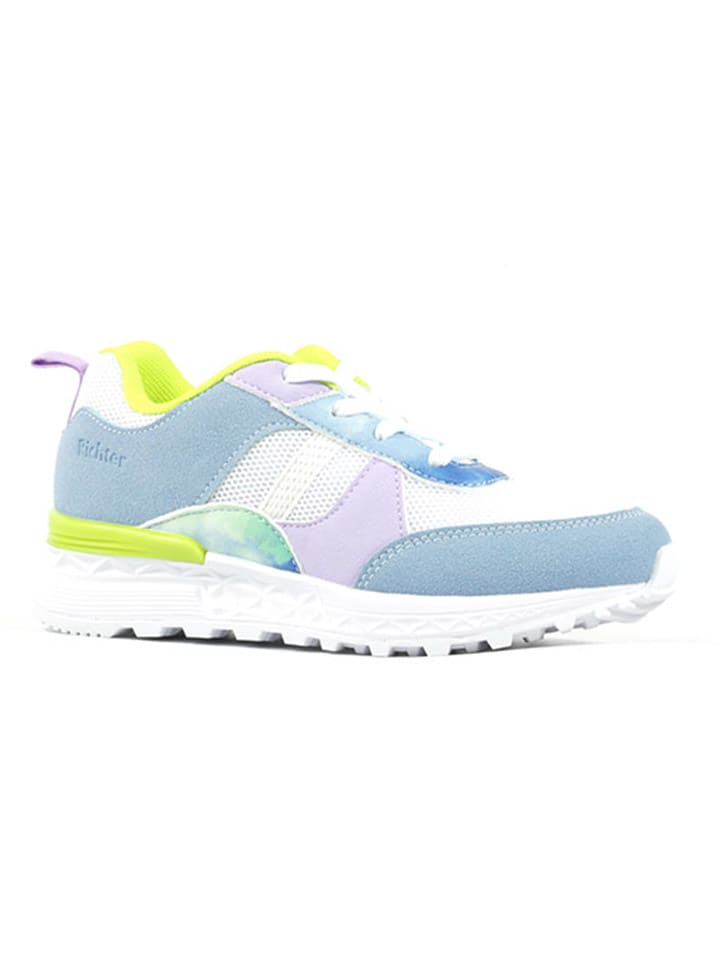Sneakersy "Future2" w kolorze niebiesko-żółto-białym
