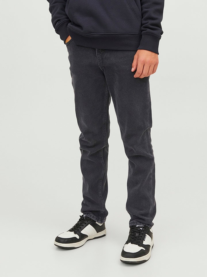 Spijkerbroek "Clark" - regular fit - zwart/antraciet