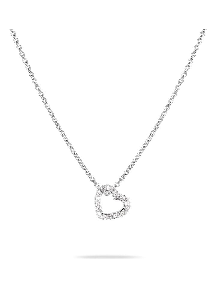 Silber-Halskette mit Anhänger - (L)45 cm