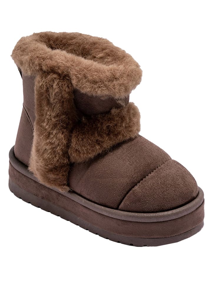 Winterboots in Braun