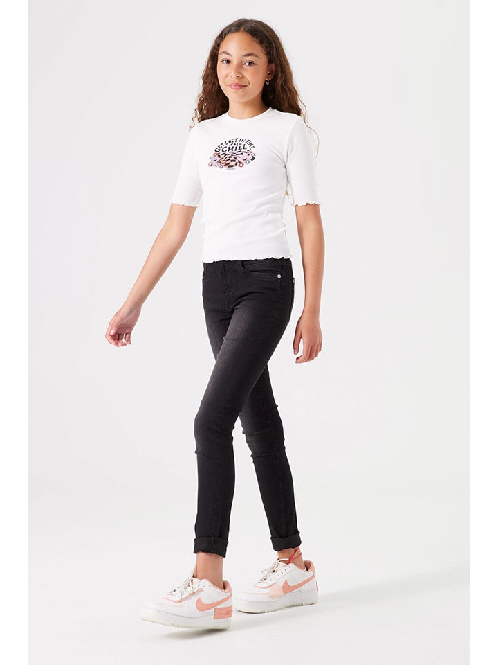 Spijkerbroek "Rianna" - slim fit - zwart