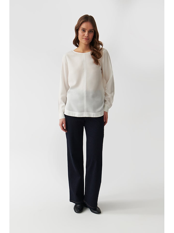 Bluse in Weiß
