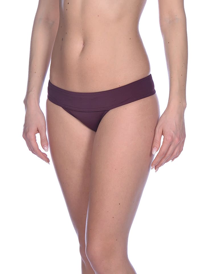 Figi bikini w kolorze ciemnoczerwonym