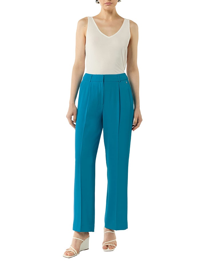 Chinobroek turquoise