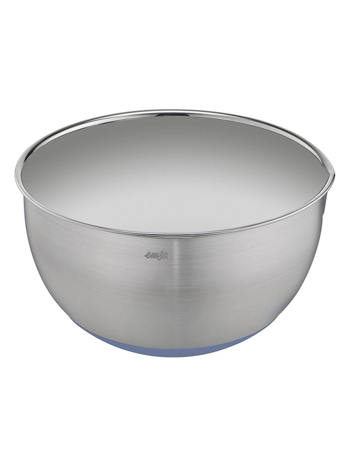 Rührschüssel "Prep & Bake" in Silber/ Blau - 4 l