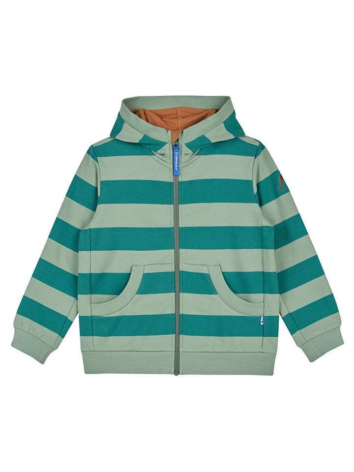 Sweatjacke "Laiva" in Grün