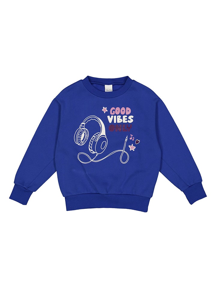 Sweatshirt "Tangle" blauw