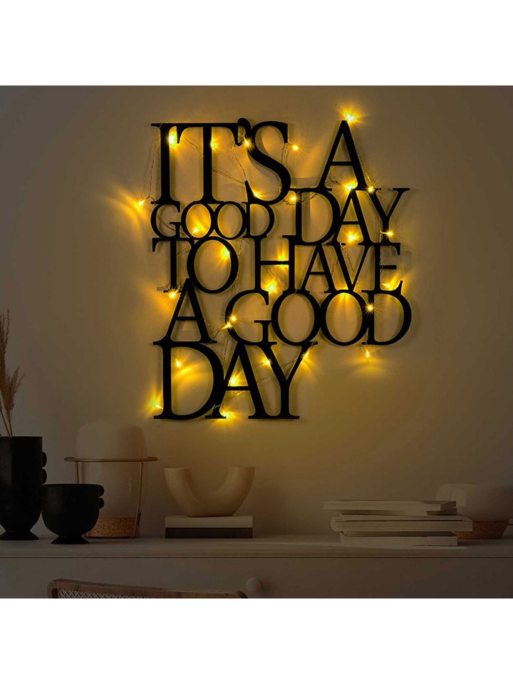 Led wanddecoratie - (B)61 x (H)70 cm