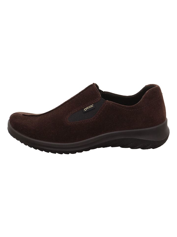 Leder-Slipper "Softboot 4.0" in Braun