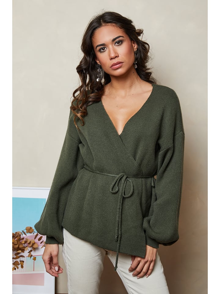 Pullover "Mouns" in Khaki