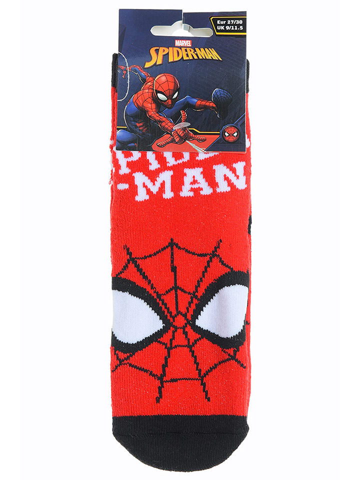 Skarpety "Spider-Man" w kolorze czerwonym