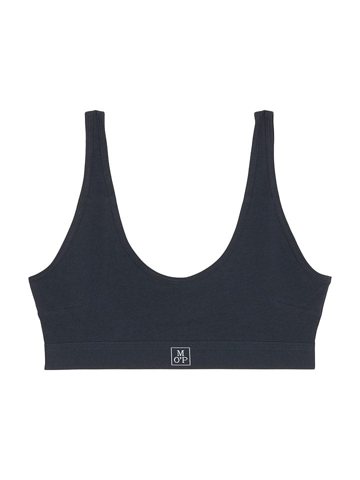 Beugelloze beha donkerblauw