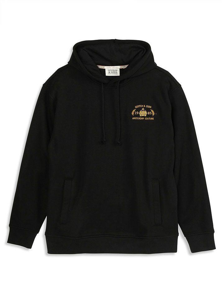 Hoodie in Schwarz