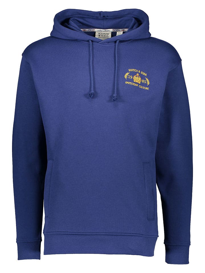 Hoodie in Blau