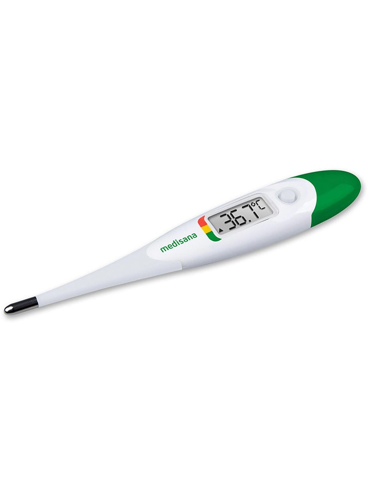 Digitales Fieberthermometer "TM705" in Weiß/ Grün
