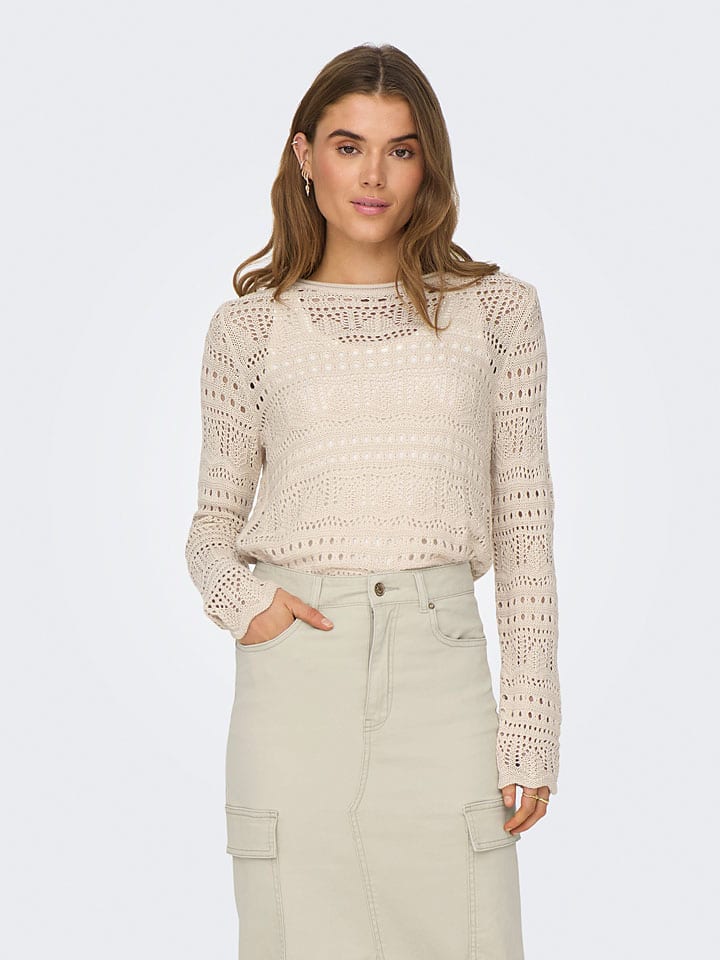 Pullover in Beige