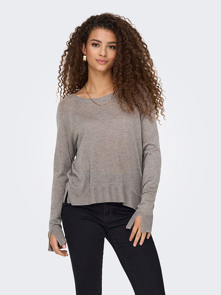 Pullover in Grau