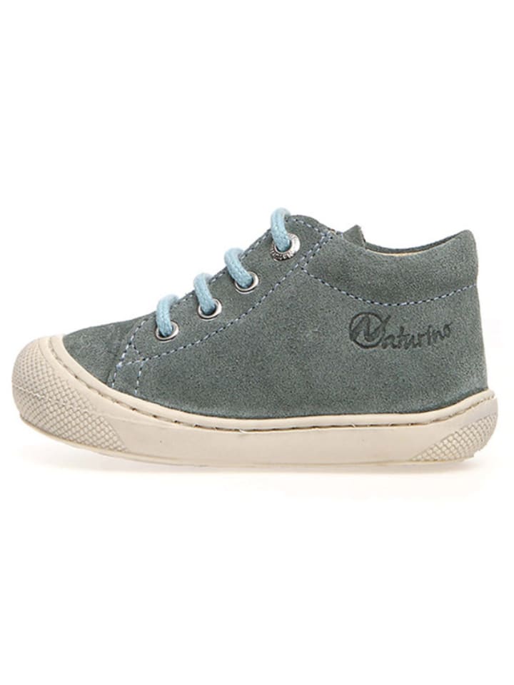 Leder-Lauflernschuhe "Cocoon" in Salbei