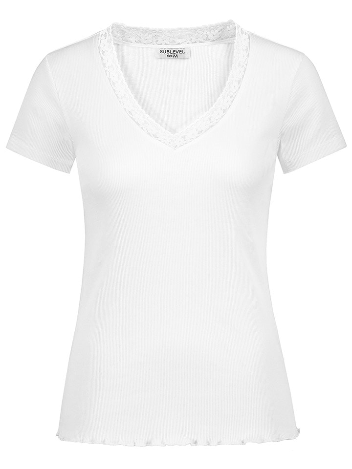 Shirt in Weiß