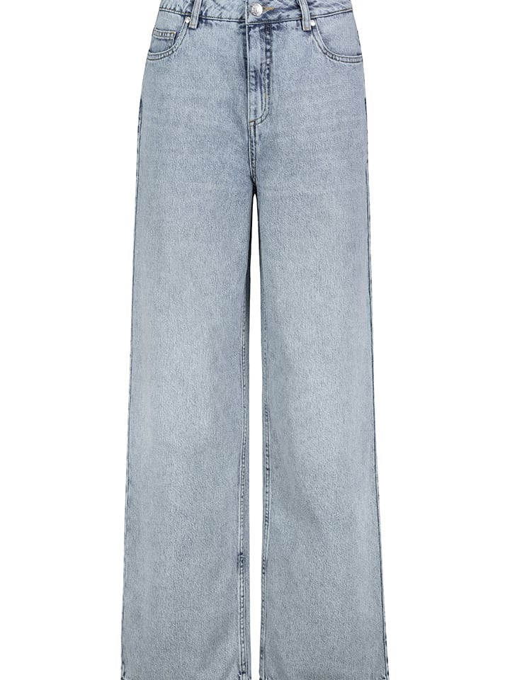 Spijkerbroek - comfort fit - lichtblauw