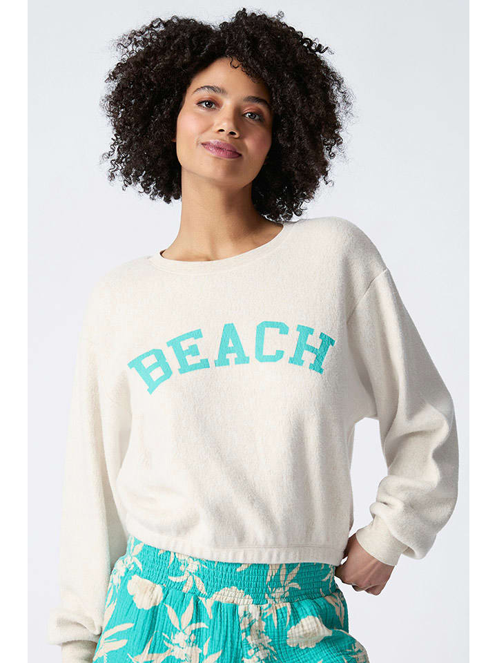 Bluza w kolorze kremowym