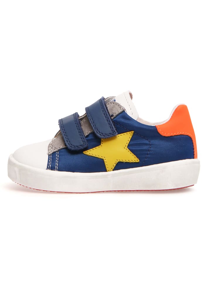 Sneakersy "Annie" w kolorze granatowym ze wzorem