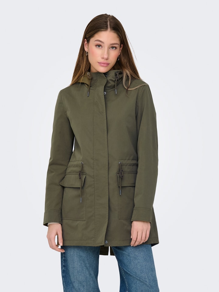 Parka w kolorze khaki