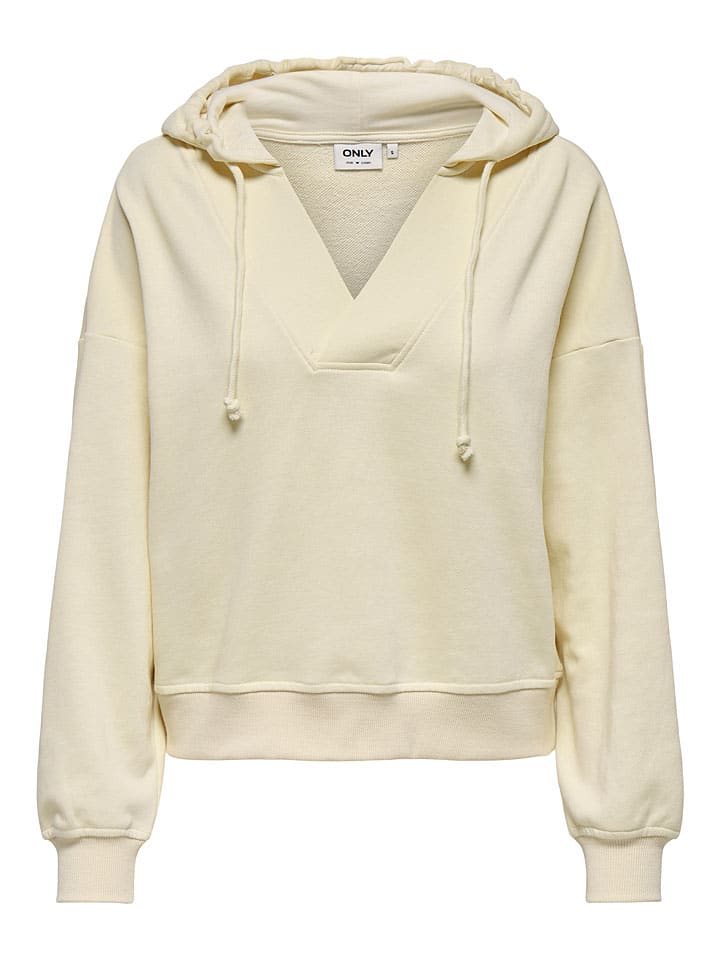 ONLY Hoodie beige goedkoop kopen limango