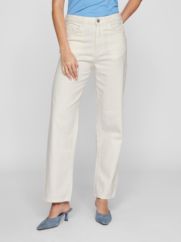 Jeans - Tapered fit - in Creme