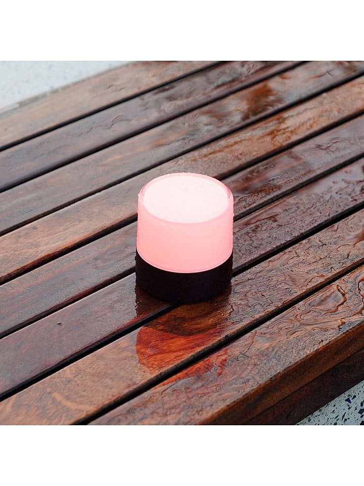 LED-Dekoleuchte "Bolo" in Transparent - (H)9,5 x Ø 9,4 cm