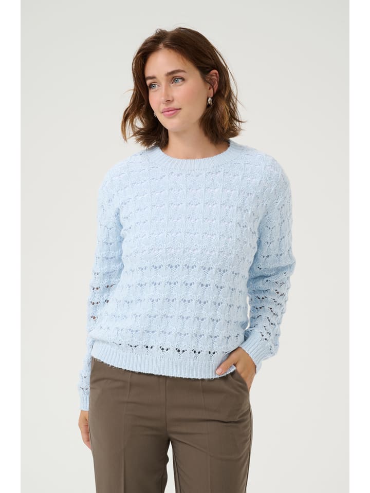 Pullover "Elena" in Hellblau