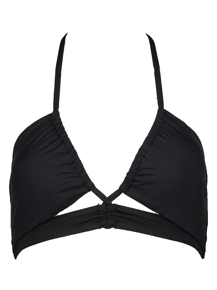 Biustonosz bikini w kolorze czarnym