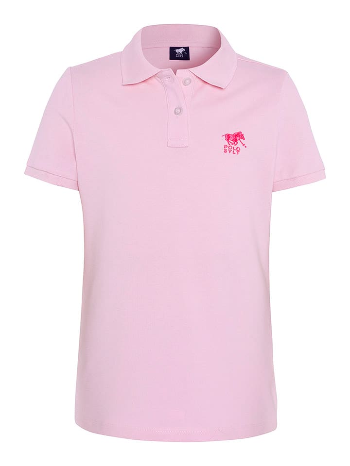 Poloshirt in Rosa
