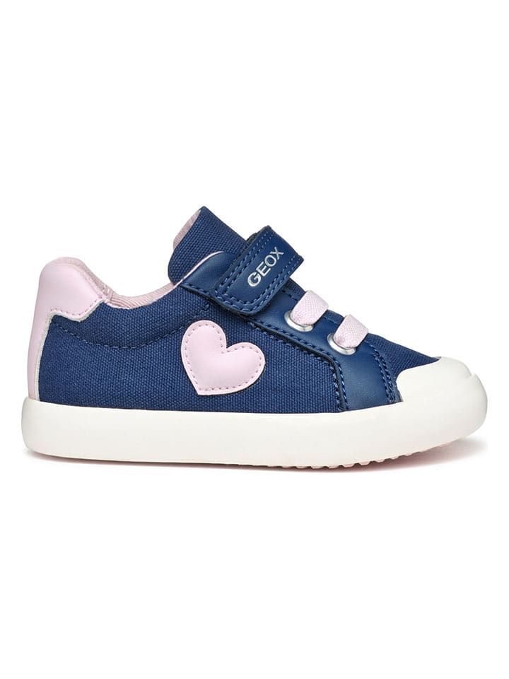 Sneakers "Gisli" in Dunkelblau/ Rosa