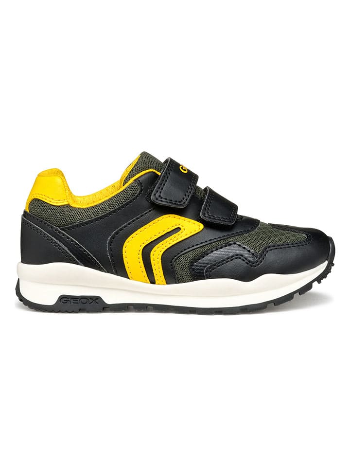Sneakers "Pavel" zwart/geel