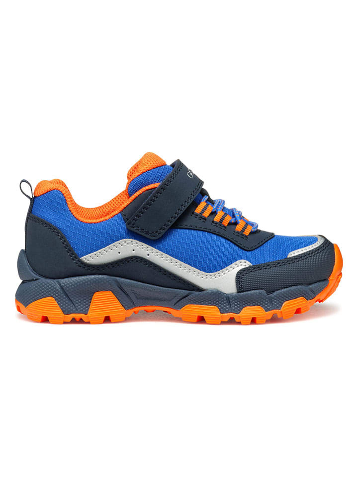 Trekkingschuhe "Magnetar" in Blau/ Orange