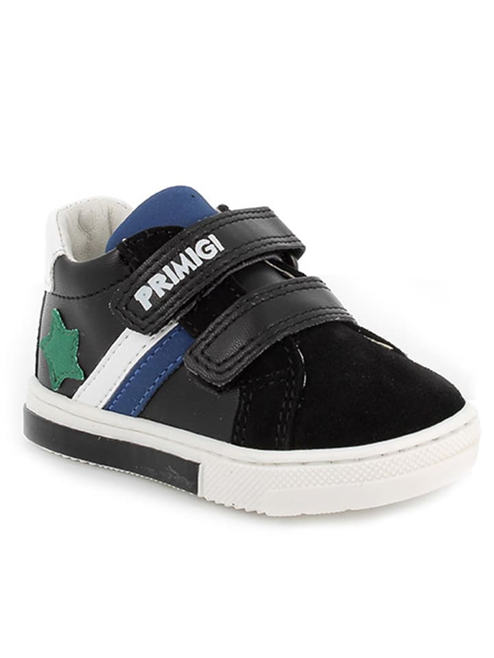 Leren sneakers zwart