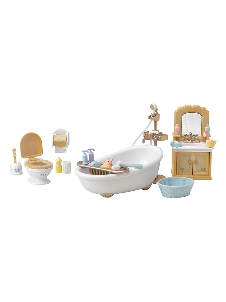 Akcesoria dla lalek “Country-style bathroom” - 3+