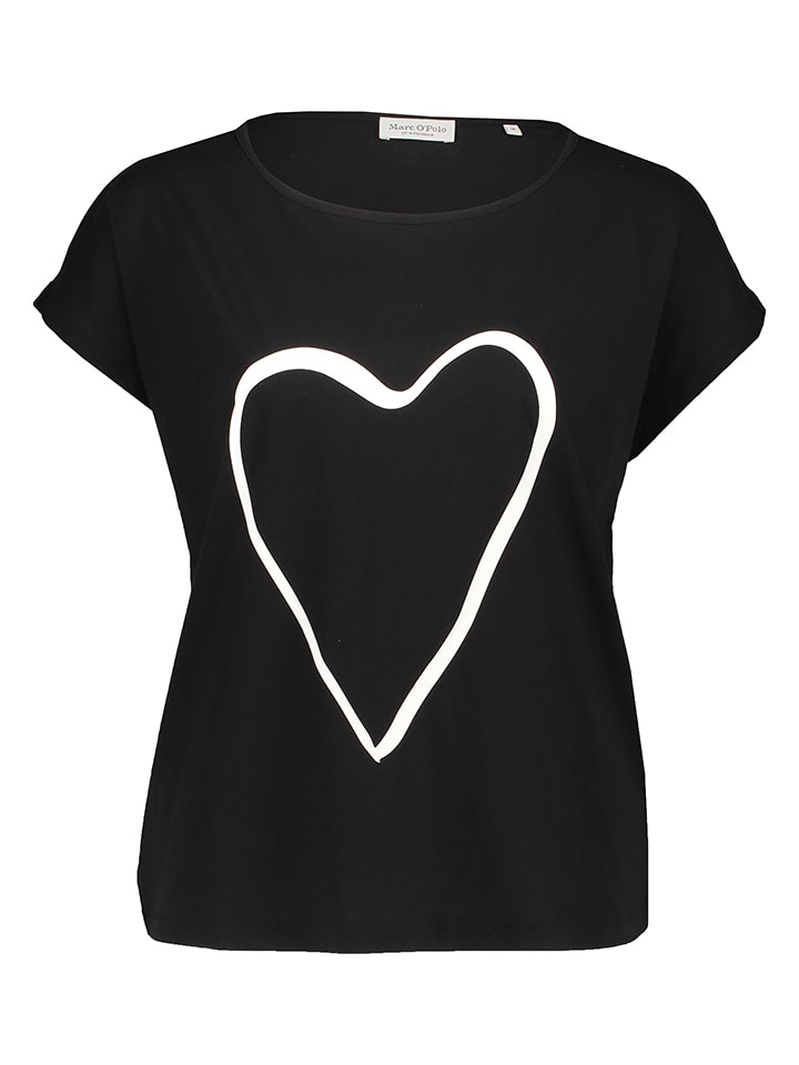 Shirt in Schwarz