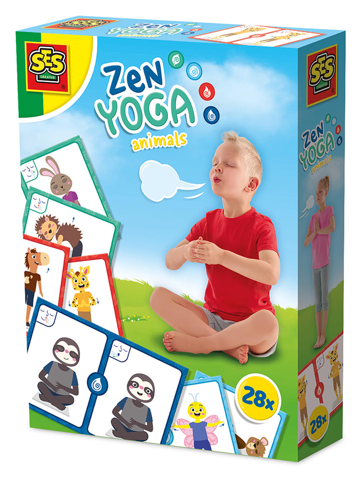 Gra aktywizująca "Zen yoga animals" - 3+
