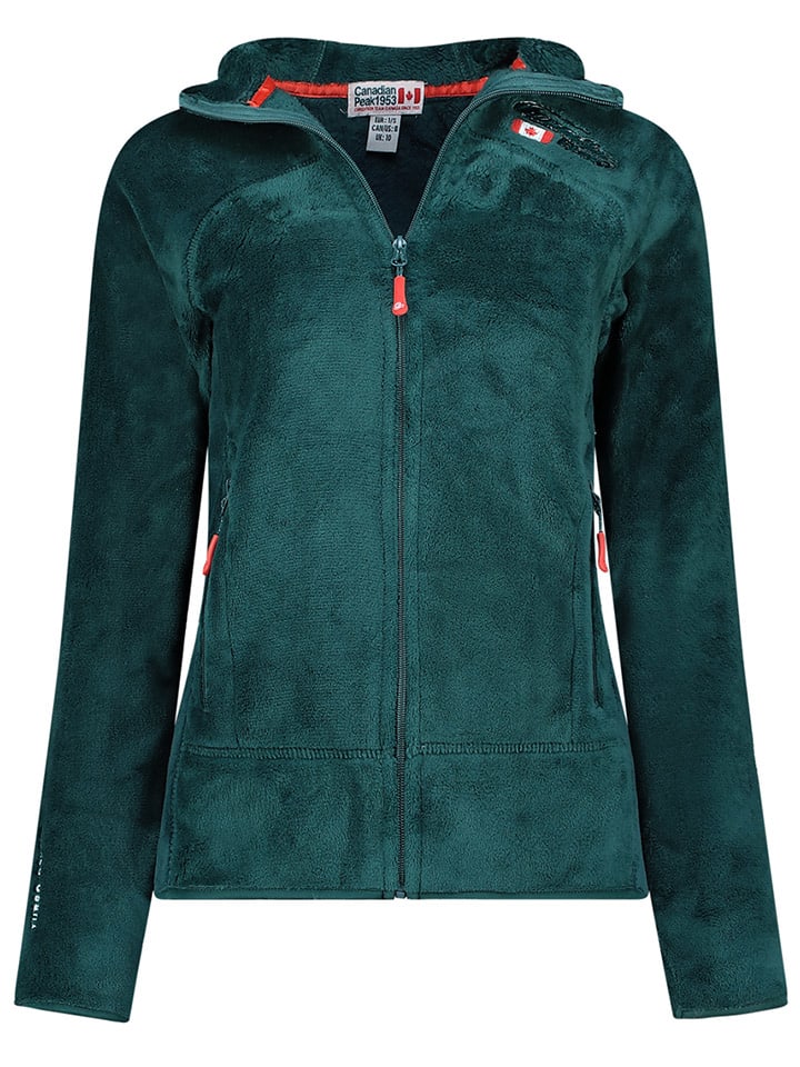Fleece jas "Upaloodeak" donkergroen