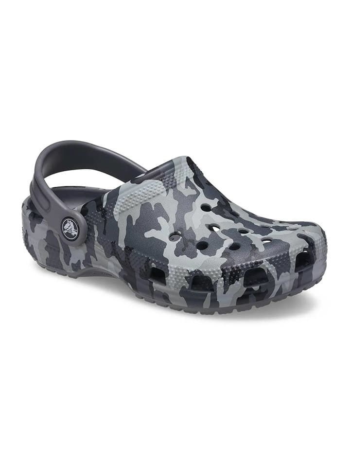 Chodaki "Classic Camo" w kolorze szaro-czarnym
