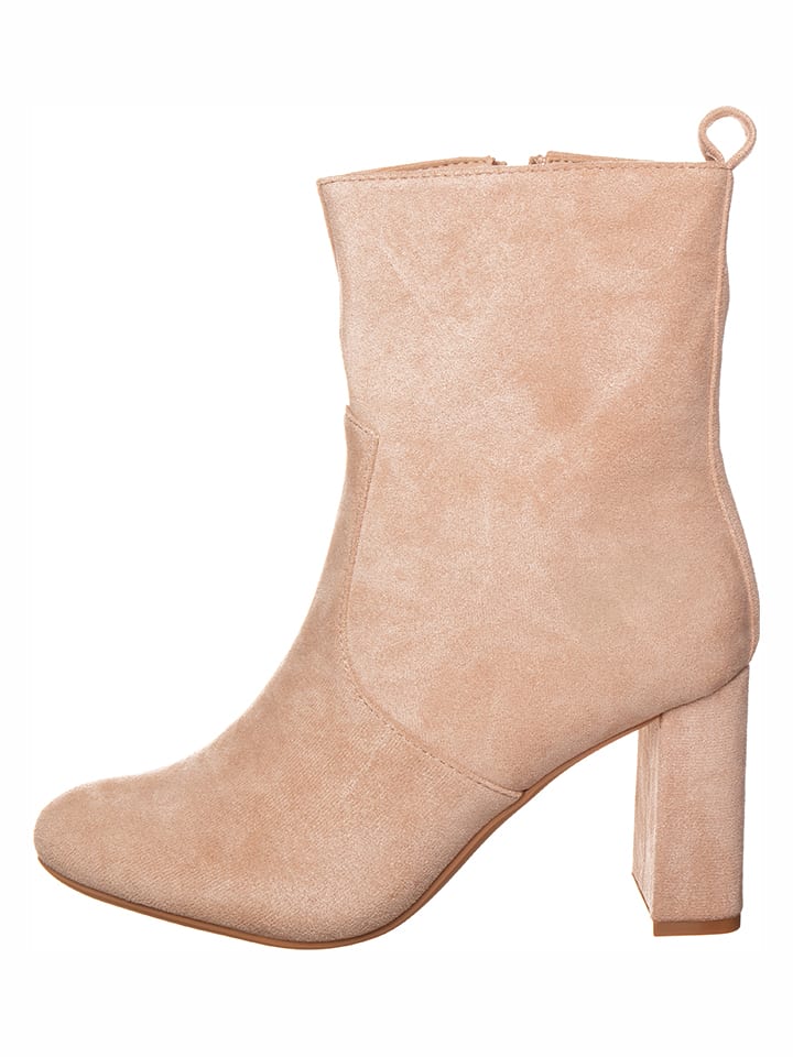 Stiefeletten in Beige