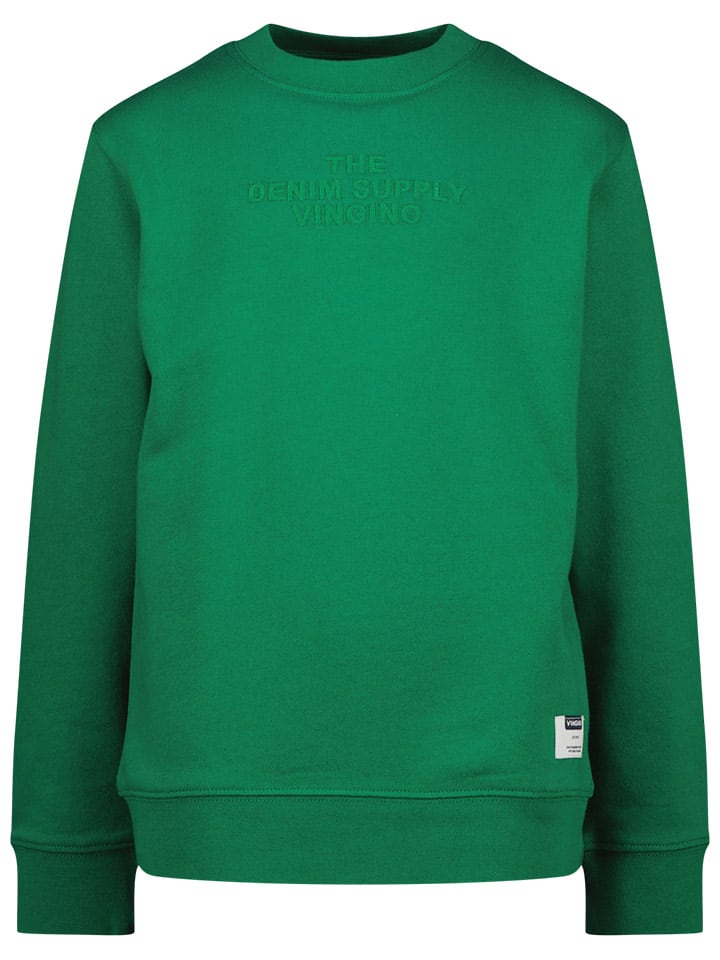 Sweatshirt in Grün
