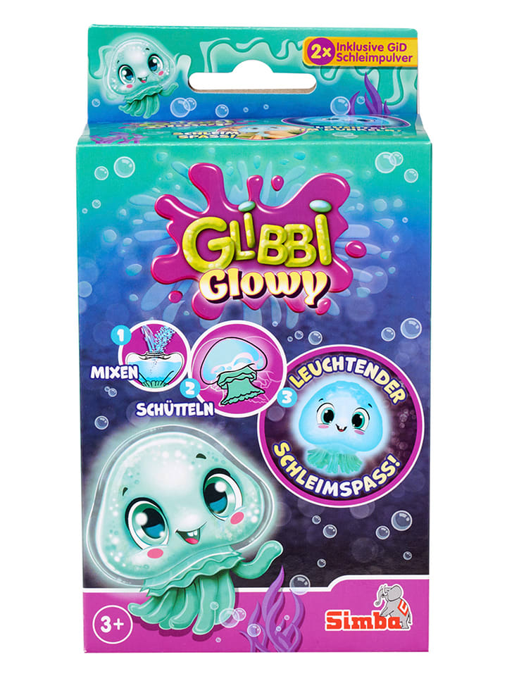 Slime "Glibbi Glowy" do kąpieli - 3+