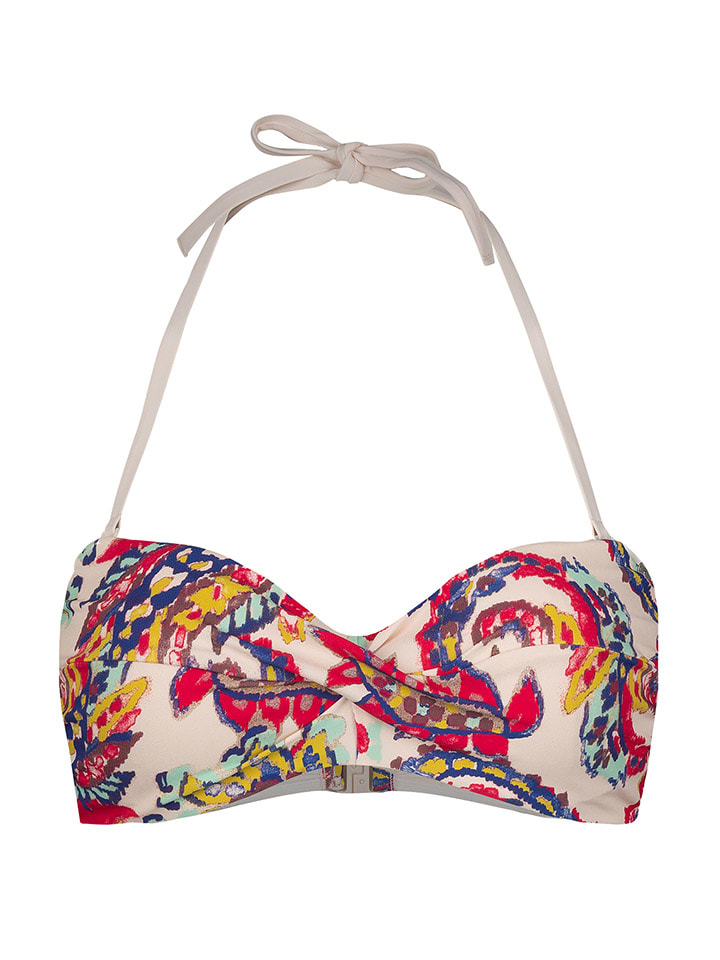Biustonosz bikini ze wzorem