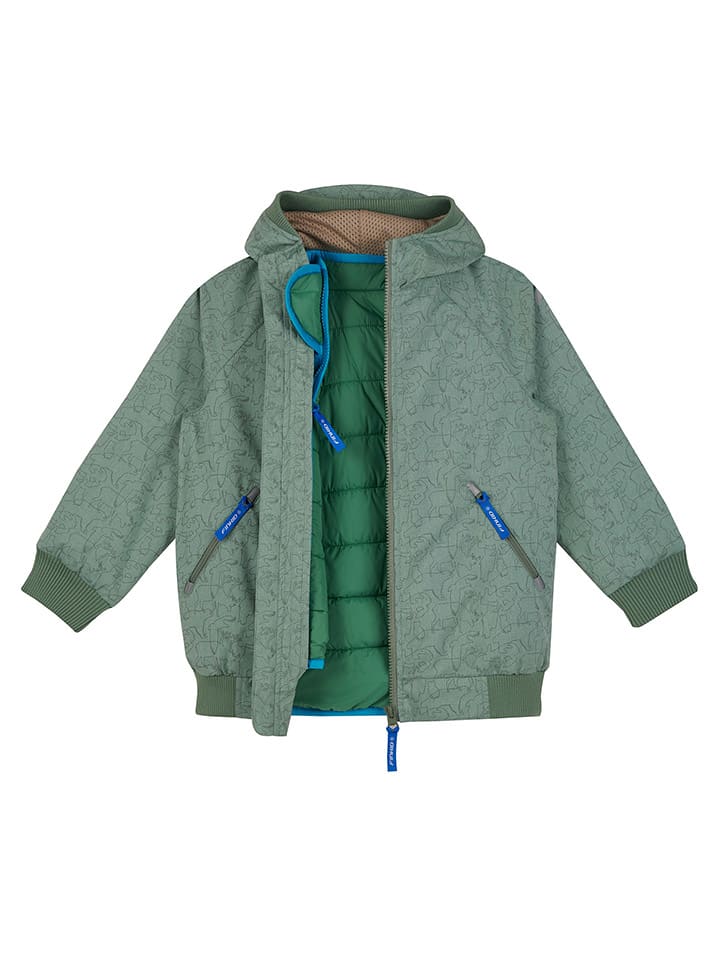 Finkid Funktionsjacke Finkid Jacke Tuulis Leaf/navy Zip In