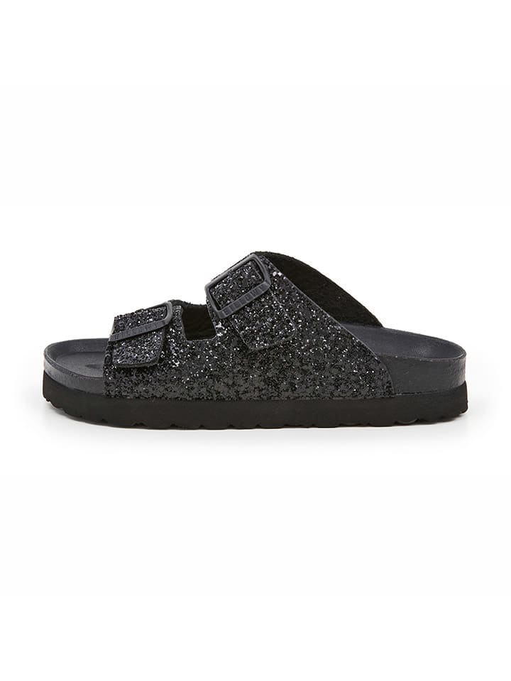 Slippers zwart