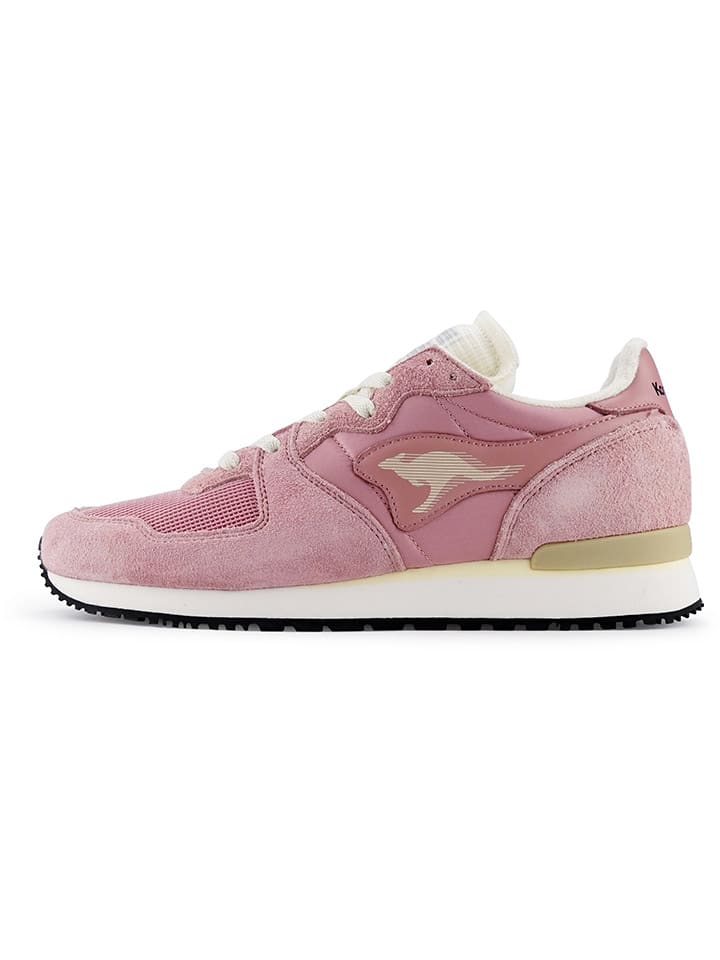 Leren sneakers "Aussie Mono" lichtroze